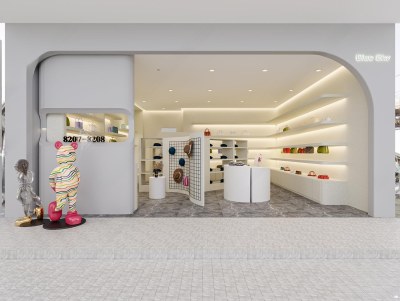 现代饰品店3D模型下载